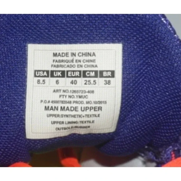 Under Armour  Running Shoes Size 8 1/2 - Picture 7 of 8